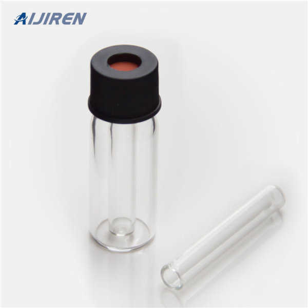 Graphic customization clear 2ml hplc vials with inserts 